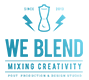 We Blend Logo